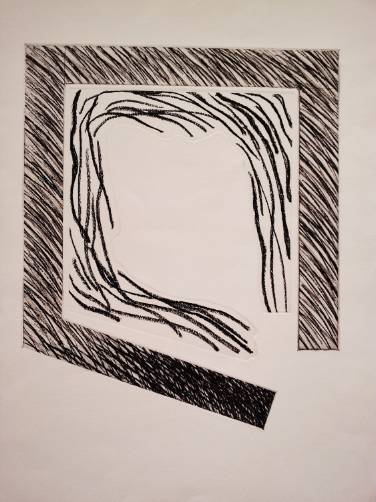 Richard Smith print `Abstract Composition`, 1971, English